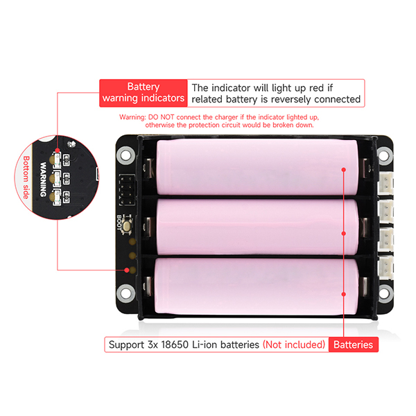 Raspberry Pi 5, prise en charg - Raspberry Pi Uninterrupted Power Supply Ups 18650 avis et prix