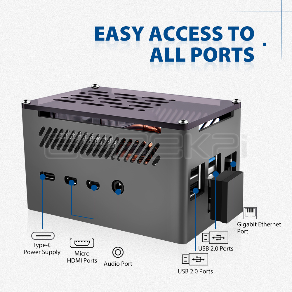 GeeekPi boîtier de brique en a - Argon One V3 M.2 Nvme Case avis et prix