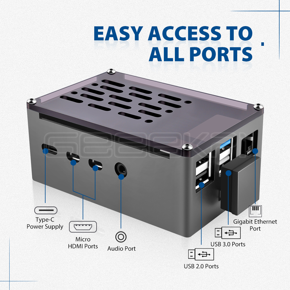 GeeekPi boîtier de brique en a - Argon One V3 M.2 Nvme Case avis et prix
