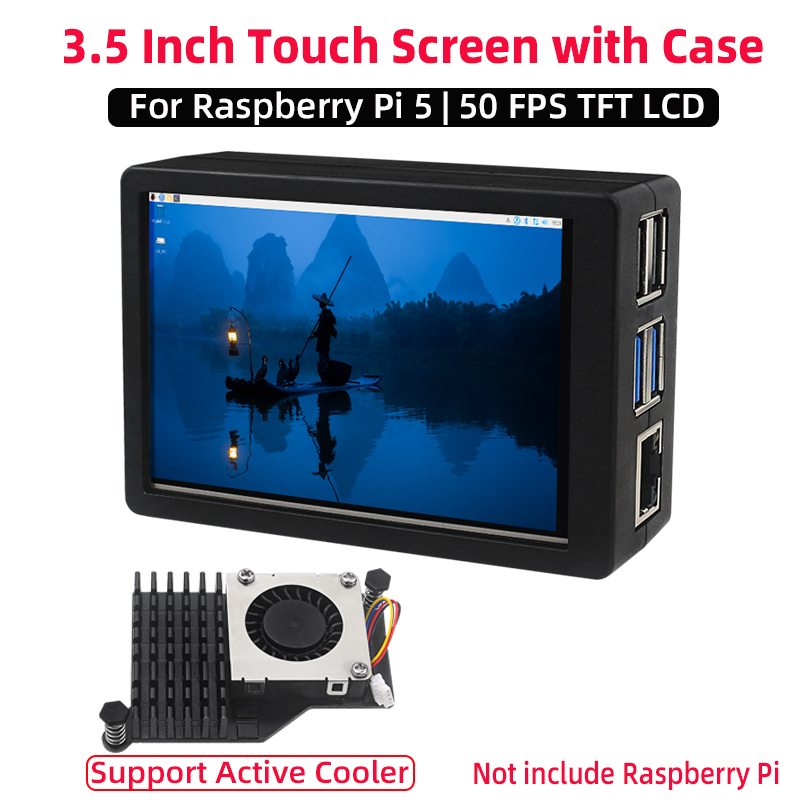 Écran tactile 3.5 pouces 50Hz  - Argon One V3 M.2 Nvme Case avis et prix