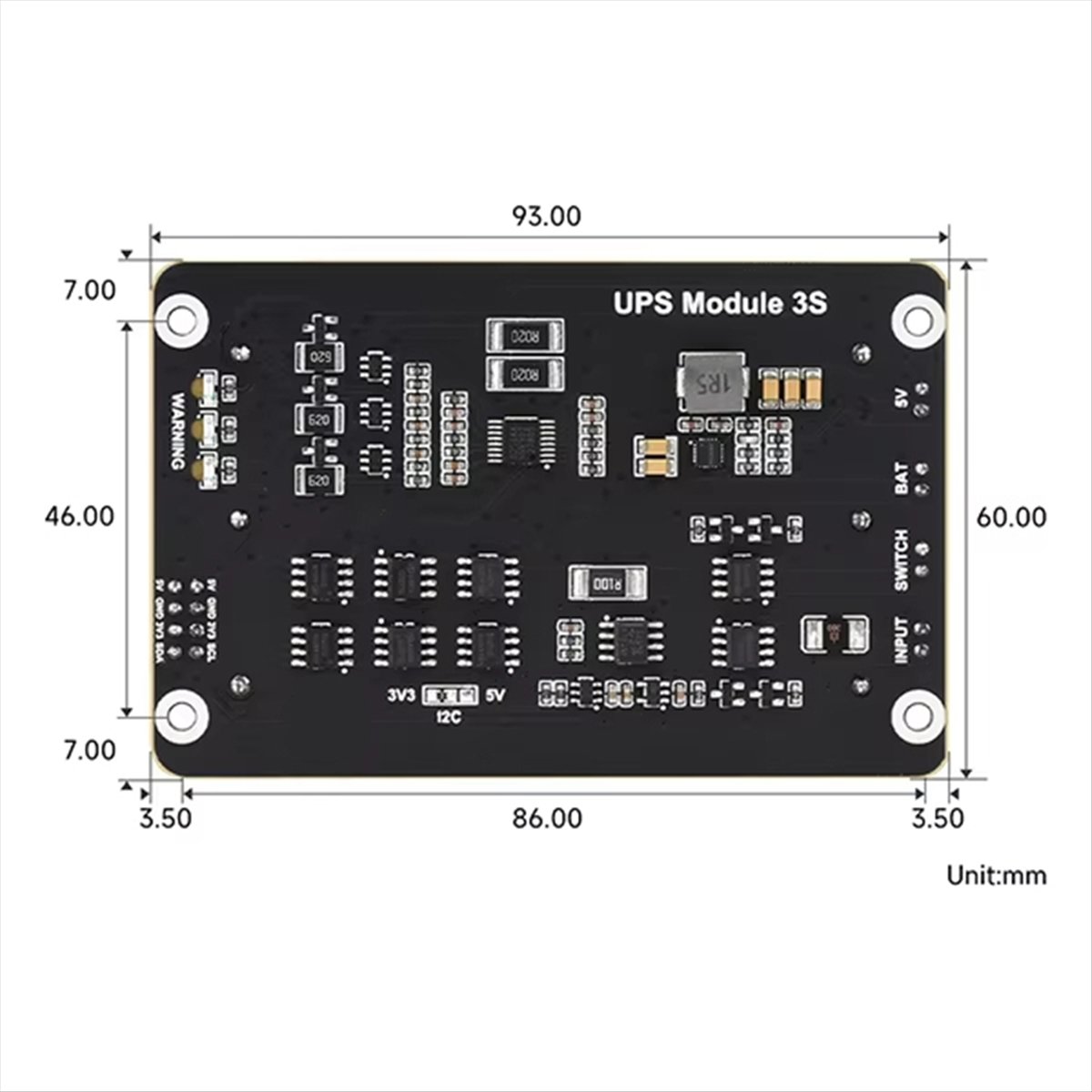Persevering-pour Raspberry Pi  - Raspberry Pi Uninterrupted Power Supply Ups 18650 avis et prix